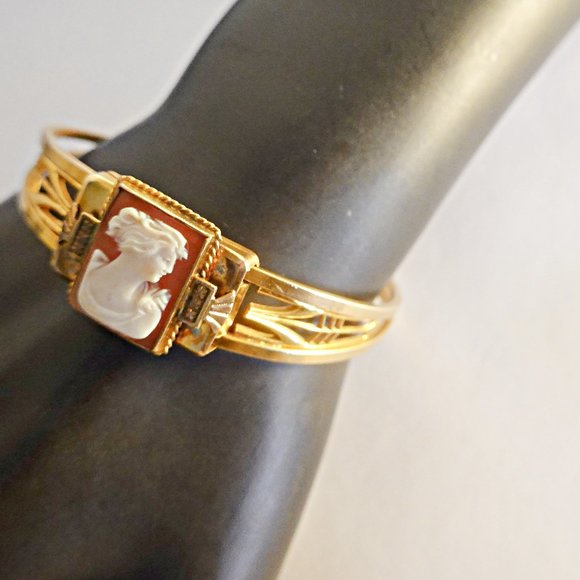 Cameo Bracelet - 1920's - Picture 1 of 2